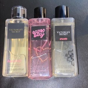 Victoria Secret Perfumes.